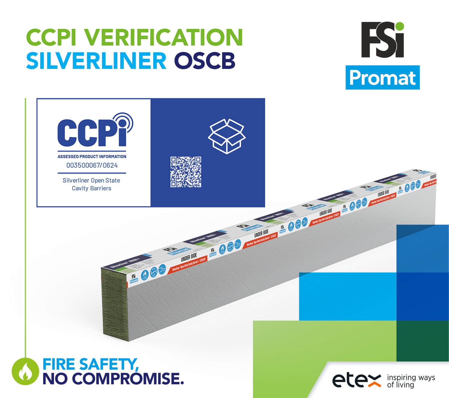 FSi Promat open state cavity barriers verified by CCPI