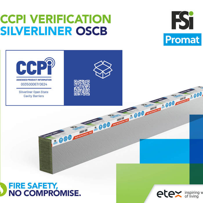 FSi Promat open state cavity barriers verified by CCPI