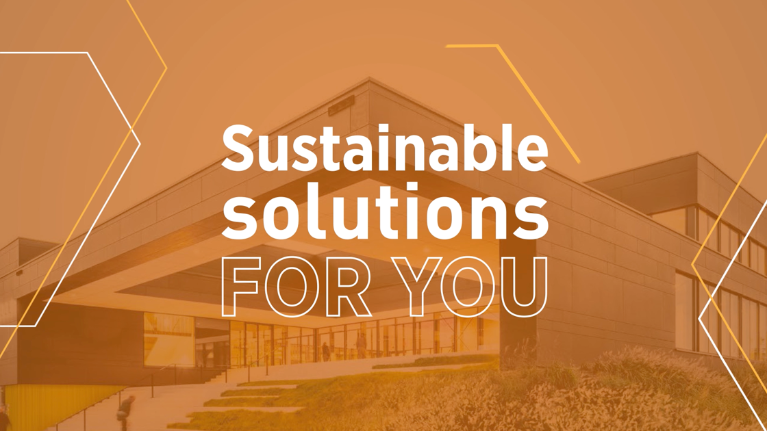Icon "sustainable solutions for you"