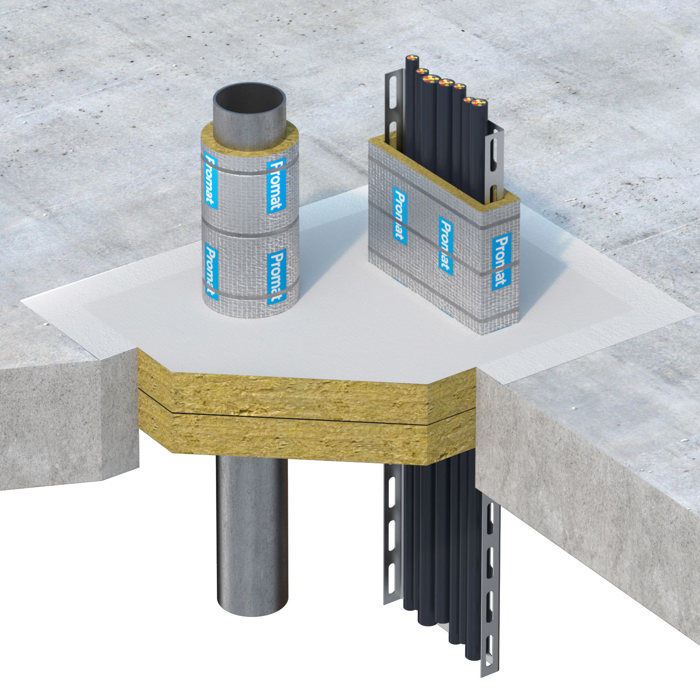 Top Side Only PROMASEAL SupaWrap for Cable Trays