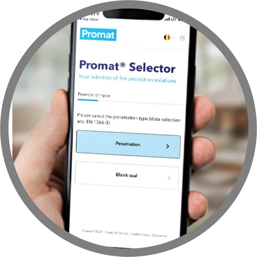 Icon Promat-Selektor-App