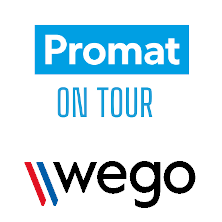 Logo PROMAT ON TOUR & wego