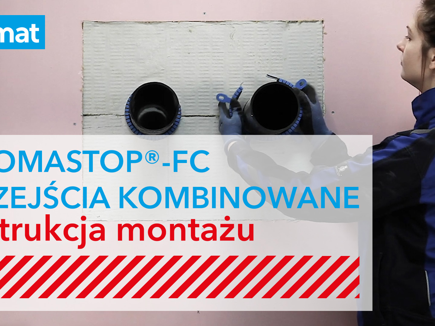 Kołnierz ogniochronny PROMASTOP®-FC I Instrukcja montażu