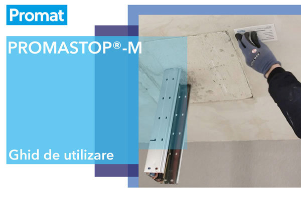 Mortar antifoc PROMASTOP-M Ghid de utilizare