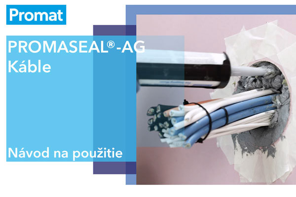 Promaseal-AG káble - návod na použitie