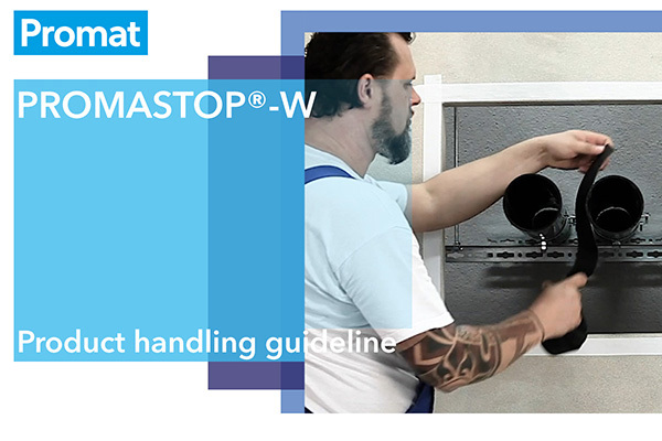 How to install PROMASTOP® W