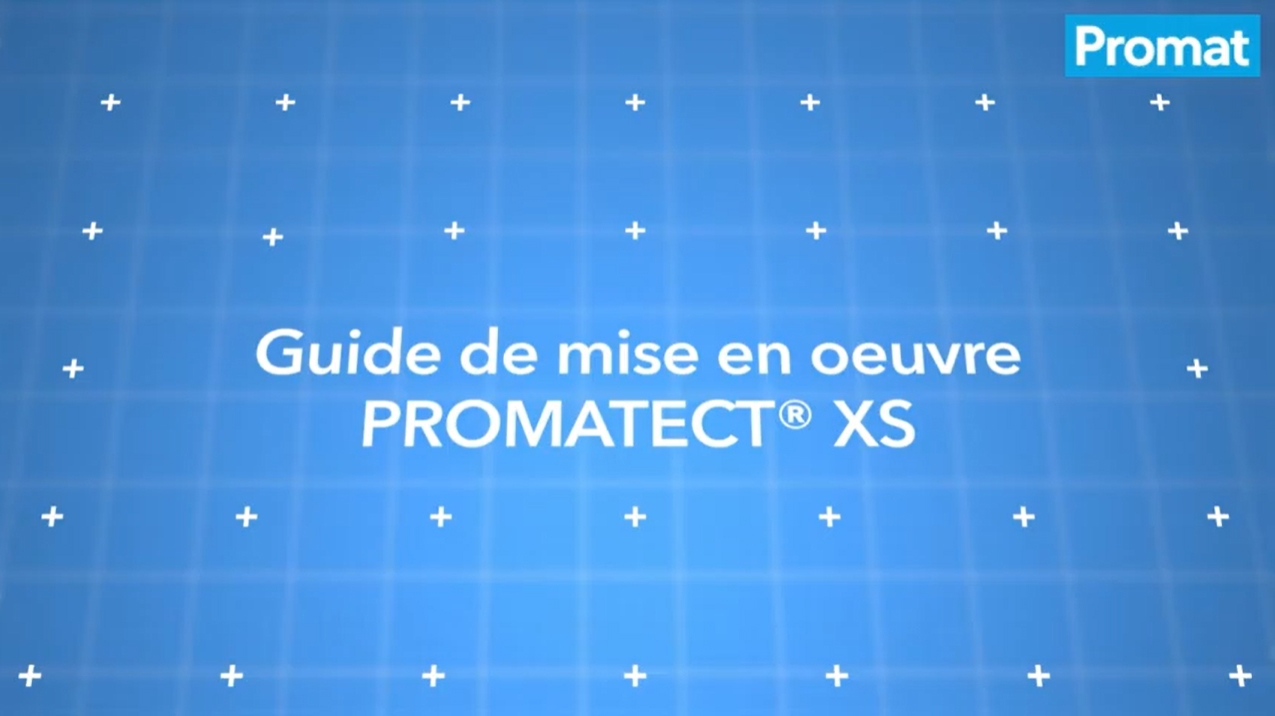 Mise en œuvre de la protection des structures métalliques PROMATECT®-XS